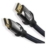 Vention Nylon Braided HDMI Cable 10M Black Metal Type