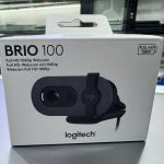 Logitech Brio 100 Full HD 1080p Webcam for Meetings and Streaming, Auto-Light Balance, Built-in Mic, Privacy Shutter, USB-A, for Microsoft Teams, Google Meet,