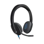 Logitech H540 USB Headset with Noise-Cancelling Mic (981-000480)