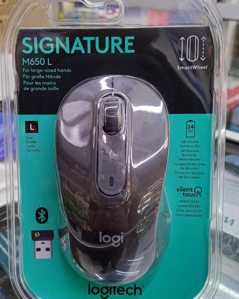 473729324_912473474370203_2376668476598992470_n.jpg Logitech Signature M650 L Full Size Wireless Mouse - Image 1