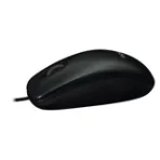 Logitech M90 USB Wired Mouse - Black - Image 2
