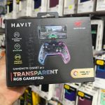 HAVIT Gamenote G158BT pro Transparent RGB Gamepad