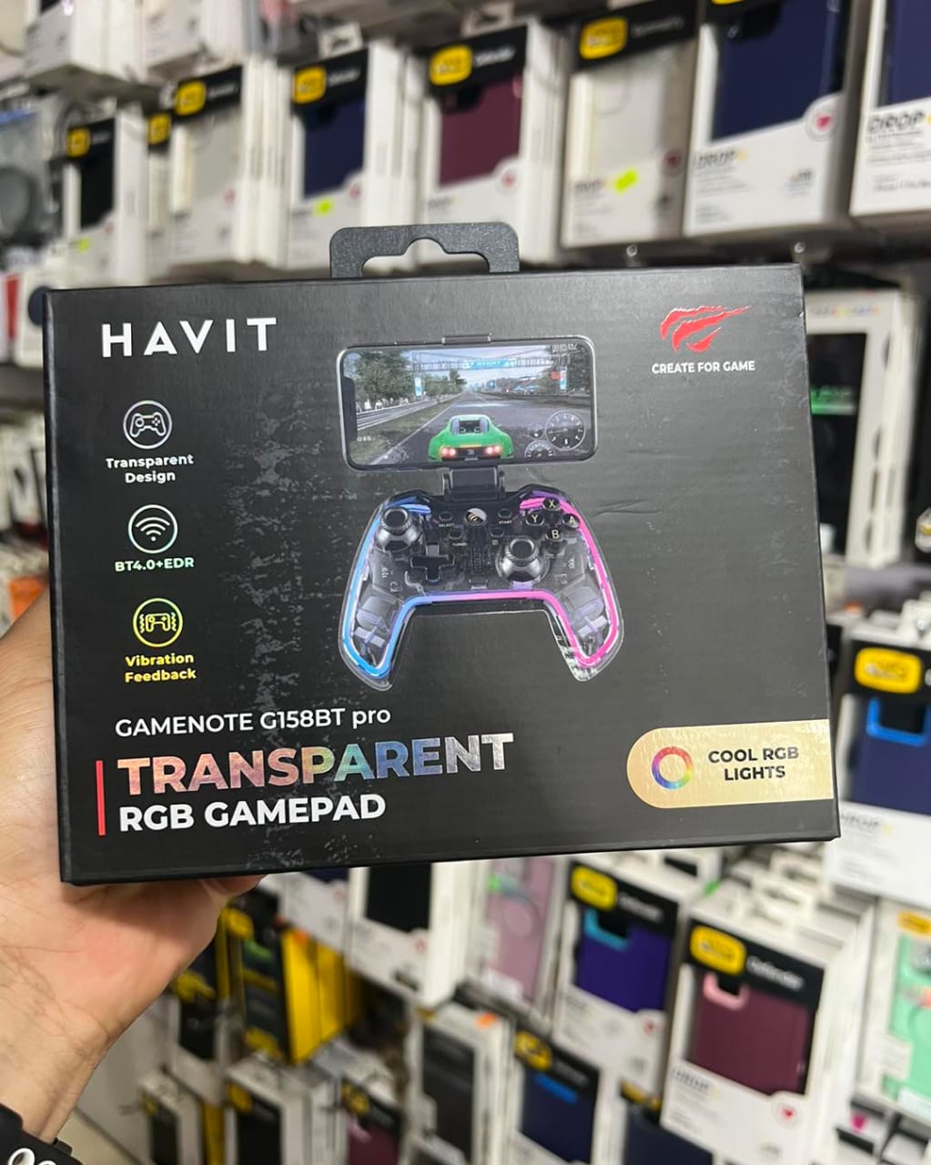 8f7b411e-5b02-45ab-98e6-d1ef3ff66538.jpg HAVIT Gamenote G158BT pro Transparent RGB Gamepad - Image 1