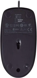 Logitech Corded (Wired) Mouse M100 - Image 4