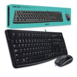 Logitech MK120 USB Corded Keyboard and mouse