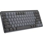 Logitech MX Mechanical Mini Wireless Keyboard – Gray, Tactile Quiet (920-010780)