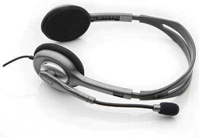 h31_400x.webp Logitech Stereo Headset H111 with Adjustable Headband and Boom microphone - Image 1