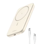 UGREEN 10000mAh Magnetic Wireless Power Bank Beige